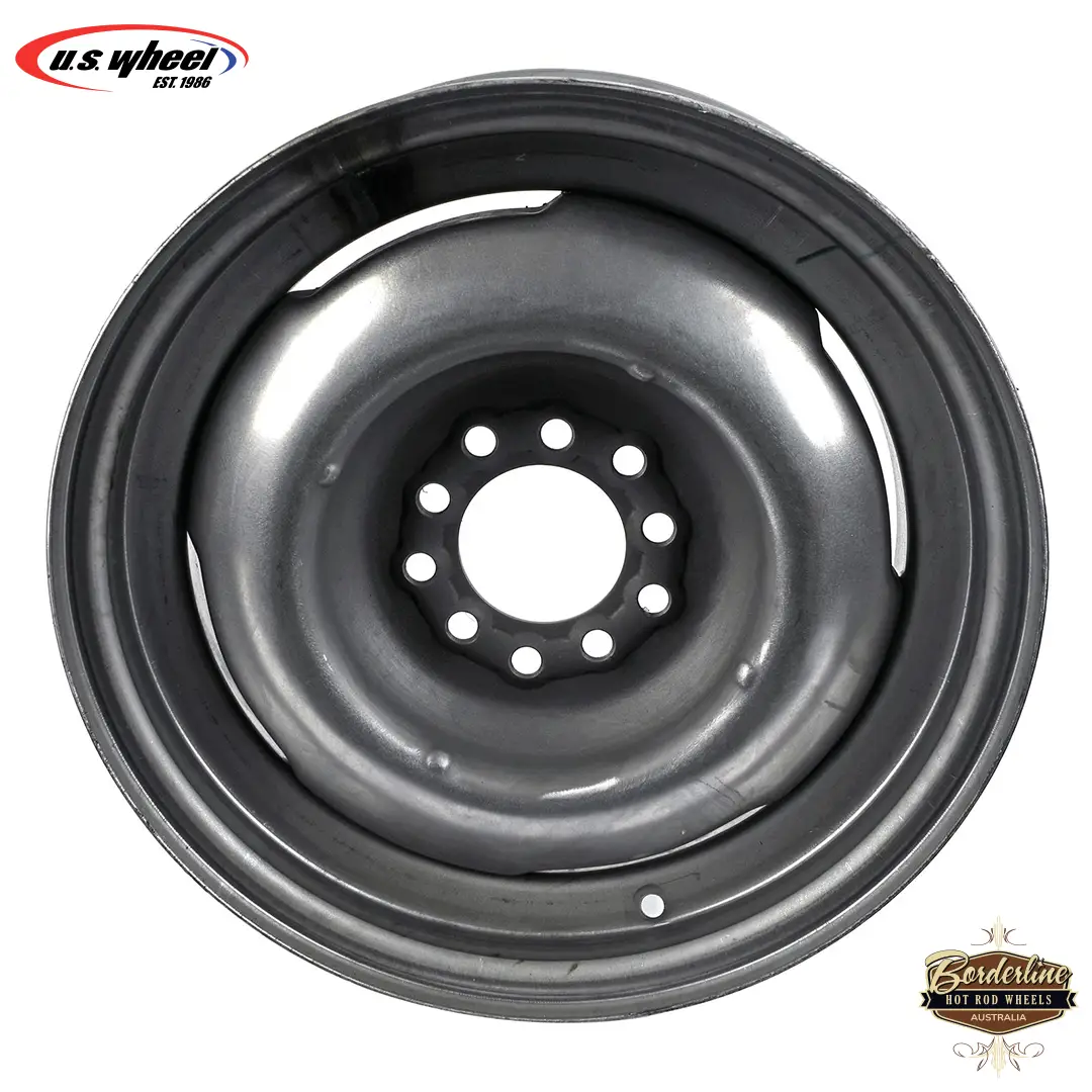 US Wheel Corp Vintage (RAW) available now at Borderline Hot Rod Wheels Australia
